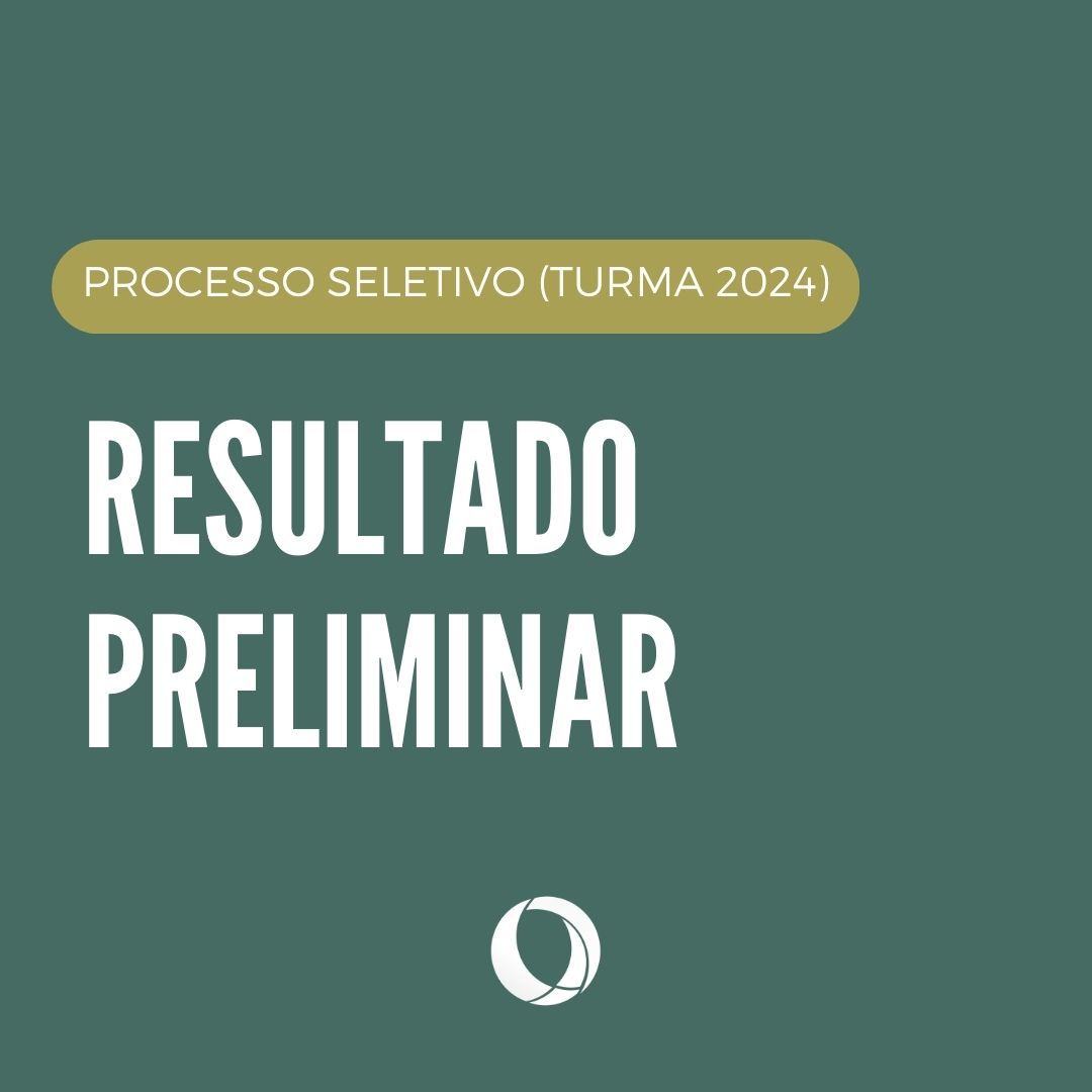 Resultado preliminar do Processo Seletivo | Programa de Pós-graduação ...